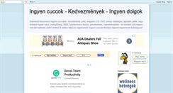 Desktop Screenshot of ingyenesek-katalogusa.blogspot.com