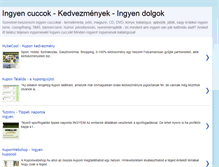 Tablet Screenshot of ingyenesek-katalogusa.blogspot.com