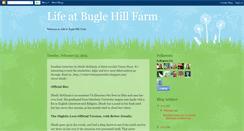 Desktop Screenshot of buglehillfarm.blogspot.com