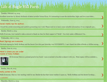 Tablet Screenshot of buglehillfarm.blogspot.com