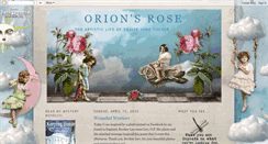 Desktop Screenshot of orionsrosenc.blogspot.com