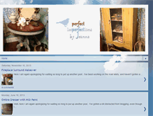 Tablet Screenshot of perfectimperfectionsbyjeanne.blogspot.com