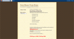 Desktop Screenshot of earnathome99.blogspot.com