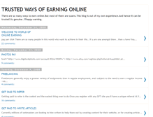 Tablet Screenshot of earning-online-free.blogspot.com