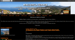 Desktop Screenshot of mallorcatennis.blogspot.com