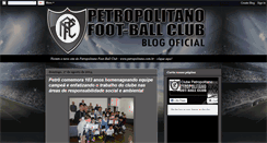 Desktop Screenshot of petropolitanofootballclub.blogspot.com