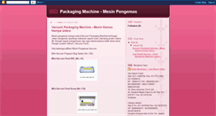 Desktop Screenshot of mesin-packing-mesin-pengemas.blogspot.com