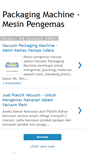 Mobile Screenshot of mesin-packing-mesin-pengemas.blogspot.com