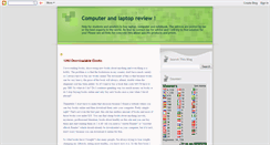 Desktop Screenshot of laptop-computers-review.blogspot.com