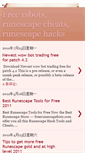 Mobile Screenshot of freerunescapebots.blogspot.com