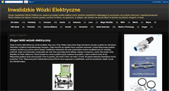 Desktop Screenshot of inwalidzkie-wozki-elektryczne.blogspot.com