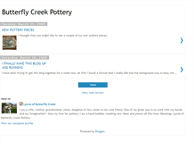 Tablet Screenshot of butterflycreekpottery.blogspot.com