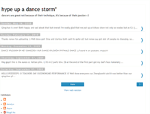 Tablet Screenshot of dance-enchanter.blogspot.com
