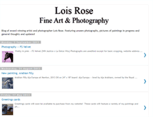 Tablet Screenshot of loisrose.blogspot.com