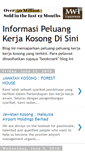 Mobile Screenshot of kerjabest.blogspot.com