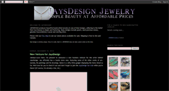 Desktop Screenshot of jaysdesignjewelry.blogspot.com