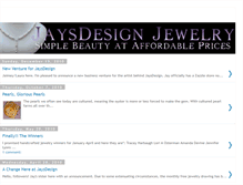 Tablet Screenshot of jaysdesignjewelry.blogspot.com