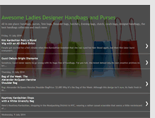 Tablet Screenshot of handbagsladies.blogspot.com