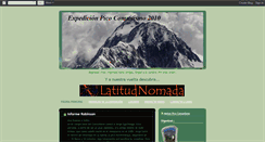 Desktop Screenshot of expedicioncomunismo2010.blogspot.com