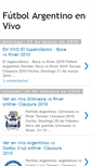 Mobile Screenshot of futbol-argentino-envivo.blogspot.com