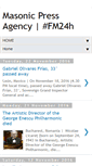 Mobile Screenshot of masonicpressagency.blogspot.com