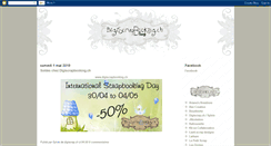 Desktop Screenshot of lesdesigneusesdedigiscrapbooking.blogspot.com