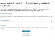 Tablet Screenshot of denisebrochuphysio.blogspot.com