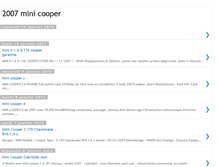 Tablet Screenshot of 2007minicooper.blogspot.com