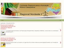 Tablet Screenshot of catequeseregionalnordeste2.blogspot.com