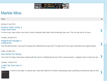 Tablet Screenshot of marblemice.blogspot.com