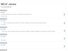 Tablet Screenshot of 365ofnevara.blogspot.com