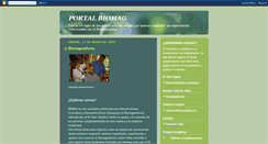 Desktop Screenshot of portalbiomag.blogspot.com