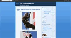 Desktop Screenshot of carderfamily.blogspot.com