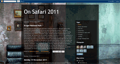 Desktop Screenshot of onsafari2011.blogspot.com