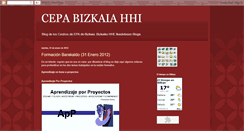 Desktop Screenshot of cepasbizkaia.blogspot.com