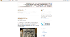Desktop Screenshot of ccfinourcommunities.blogspot.com