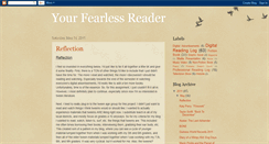 Desktop Screenshot of jenthefearlessreader.blogspot.com