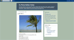 Desktop Screenshot of eupensomuitascoisas.blogspot.com