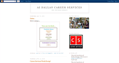 Desktop Screenshot of aidallascareerservices.blogspot.com