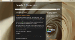 Desktop Screenshot of feastsfamines.blogspot.com