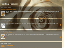 Tablet Screenshot of feastsfamines.blogspot.com