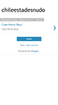Mobile Screenshot of chileestadesnudo.blogspot.com