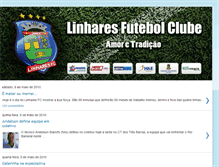 Tablet Screenshot of linharesfc.blogspot.com