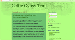 Desktop Screenshot of celticgypsytrail.blogspot.com