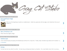 Tablet Screenshot of graycatstudio.blogspot.com