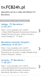 Mobile Screenshot of fcb24pl.blogspot.com