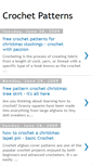 Mobile Screenshot of myfreecrochetpatterns.blogspot.com