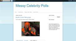 Desktop Screenshot of messycelebpolls.blogspot.com