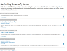 Tablet Screenshot of marketingsuccess101.blogspot.com