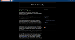 Desktop Screenshot of musicofarl.blogspot.com